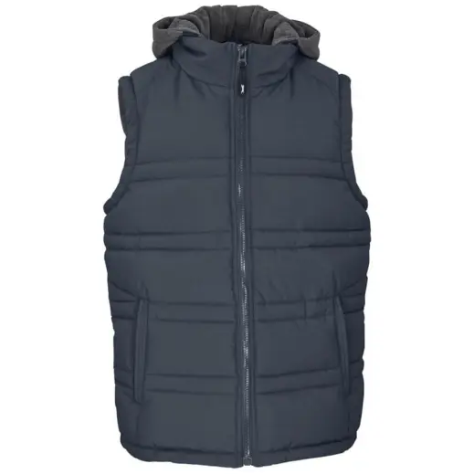 Mens Okinawa Bodywarmer Charcoal Front